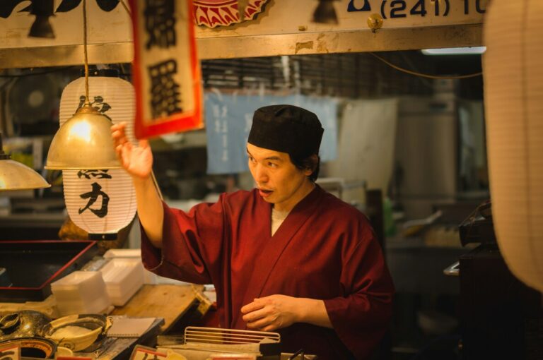 Sushi in Singapore : The unseen journey of premium ingredients from market to sushi counter