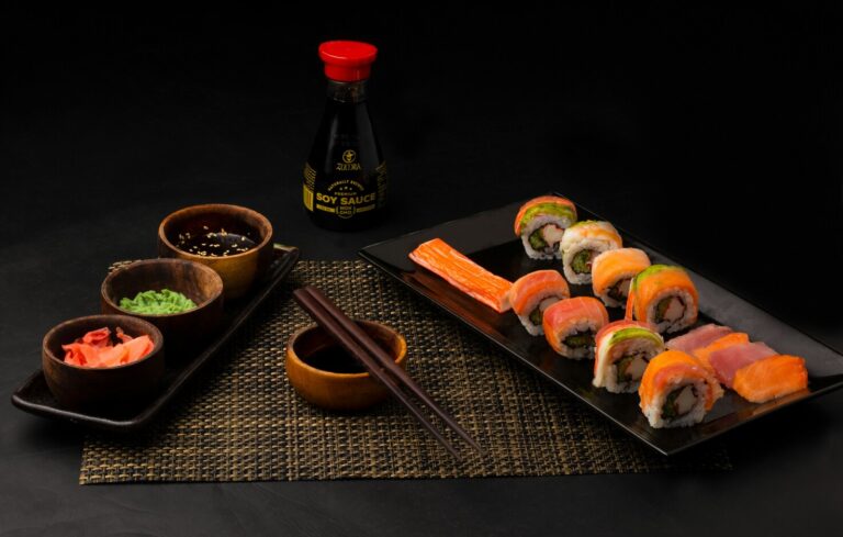 Sushi in Singapore : Perfectly seasoned Japanese rice forming the foundation of authentic sushi