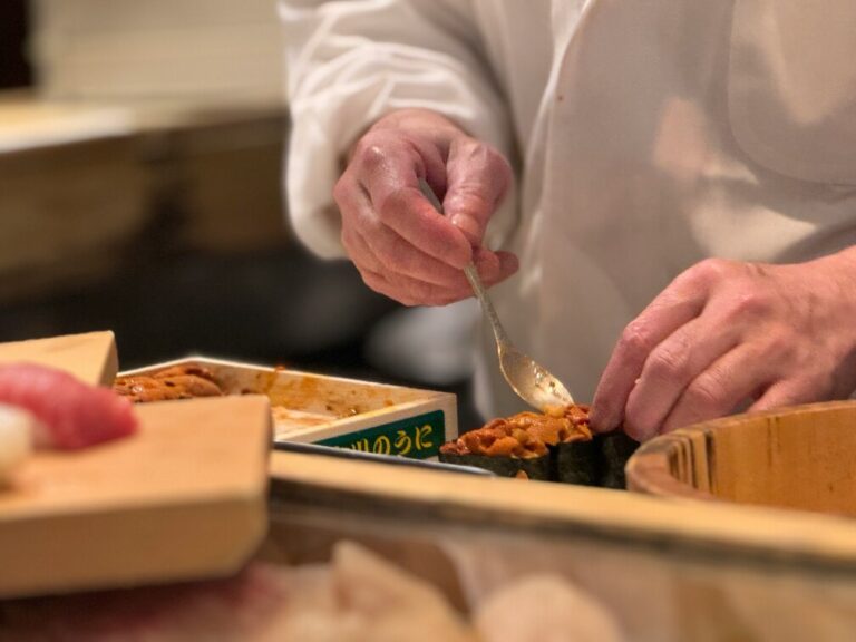 Cuppage Plaza Food : Culinary theatre of sushi and sashimi crafted with precision