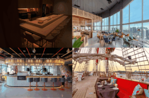 Collage showcasing the best dining experience in Singapore, where guests embark on a multi-sensory dining experience across sophisticated venues — from a fine dining ocean restaurant with crystalline lights and views of manta rays, to a cavern restaurant and railway room evoking Southeast Asia’s rich culinary heritage. Diners explore familiar dishes and unique cuisine served in complete darkness by blind waiters, creating unforgettable memories. Each restaurant — whether located on Mount Faber, aboard the Royal Albatross, or within the officer's club, elephant palace, or wonderland upside — offers a curated menu with cocktail pairing options, non-alcoholic drinks, desserts, and wine. These multi-room venues host event Sat, event Fri, and event Mon experiences, with booked time slots, non-refundable and non-exchangeable tickets sold as best gifts or gift vouchers. Guests dine at decorated tables, dive into delicious food and cocktails, and discover the inspired concept behind each meal. From bar to table, every dish, drink, and sight completes a journey through the city’s world-class dining experience — a notion of human connection, wonderland, and taste that no diner will forget.