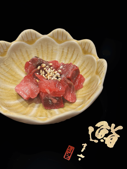 A Spring Omakase menu featuring light, seasonal ingredients that highlight the delicate flavours of the new season.