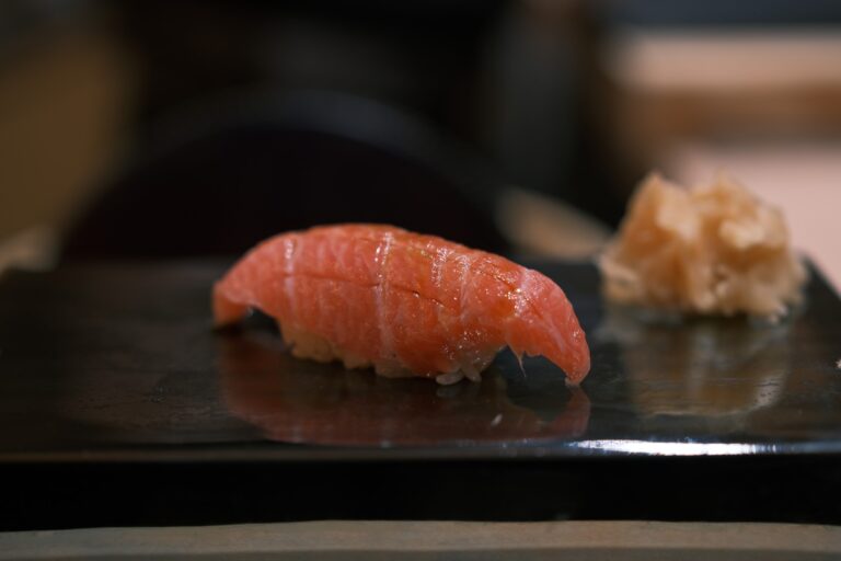 Beautifully arranged luxury sushi, where freshness, colour, and texture come together in a visually refined composition.